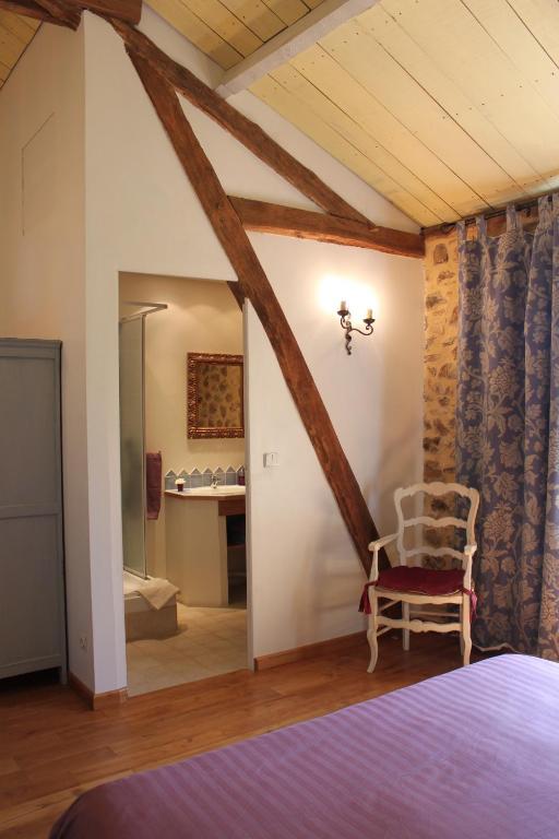 Chambres D'Hotes Leone Haute Saint-Avit-Rivière Kamer foto