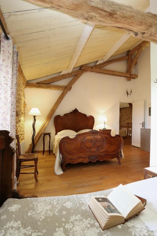 Chambres D'Hotes Leone Haute Saint-Avit-Rivière Kamer foto